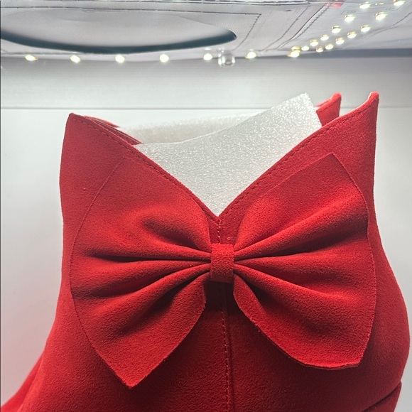 Ermonn Womens Pointed Toe Ankle Boots Stiletto Heels - Picture 3 of 6